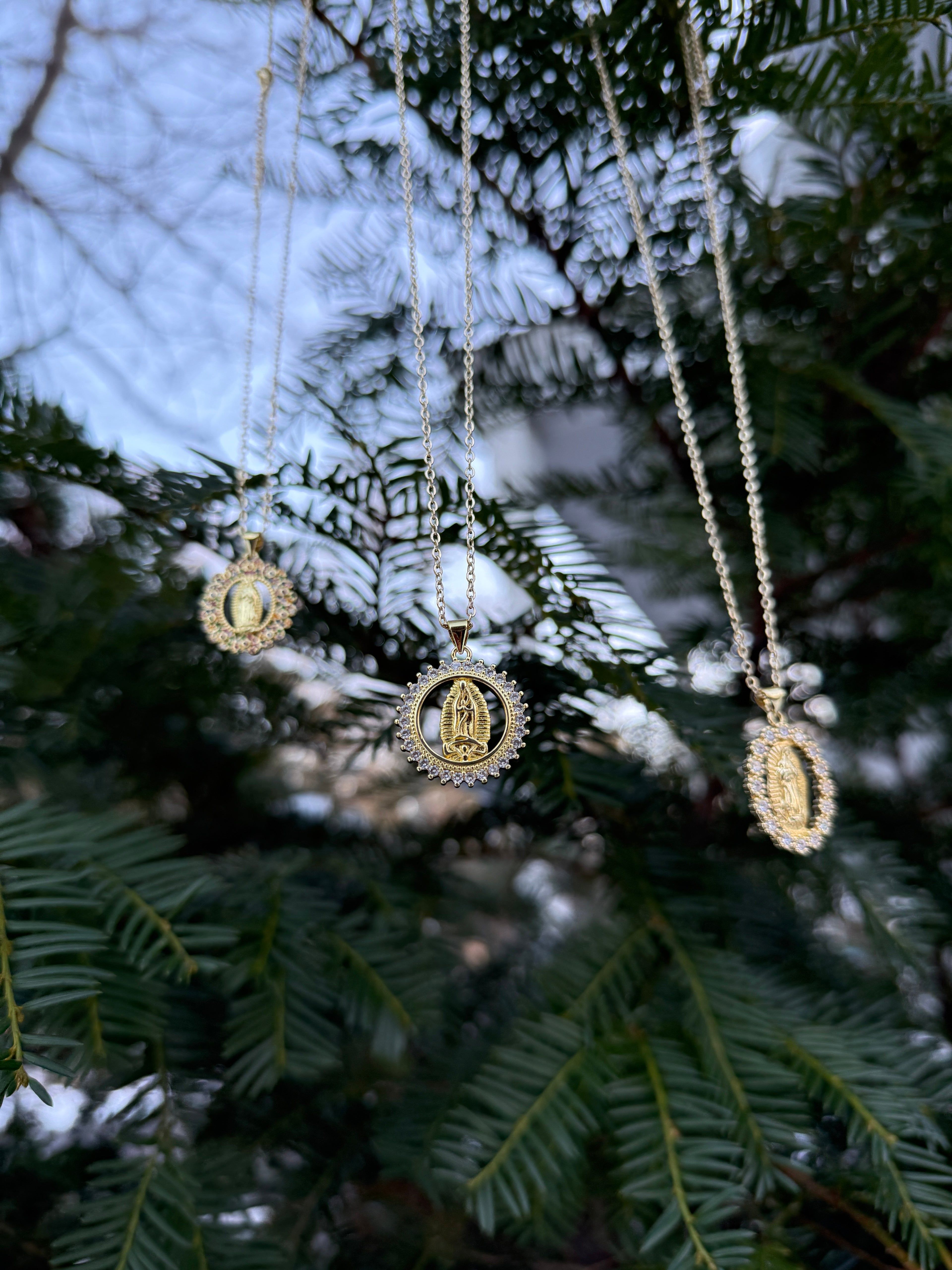 CovenantJewels Our Lady Medallion Necklace