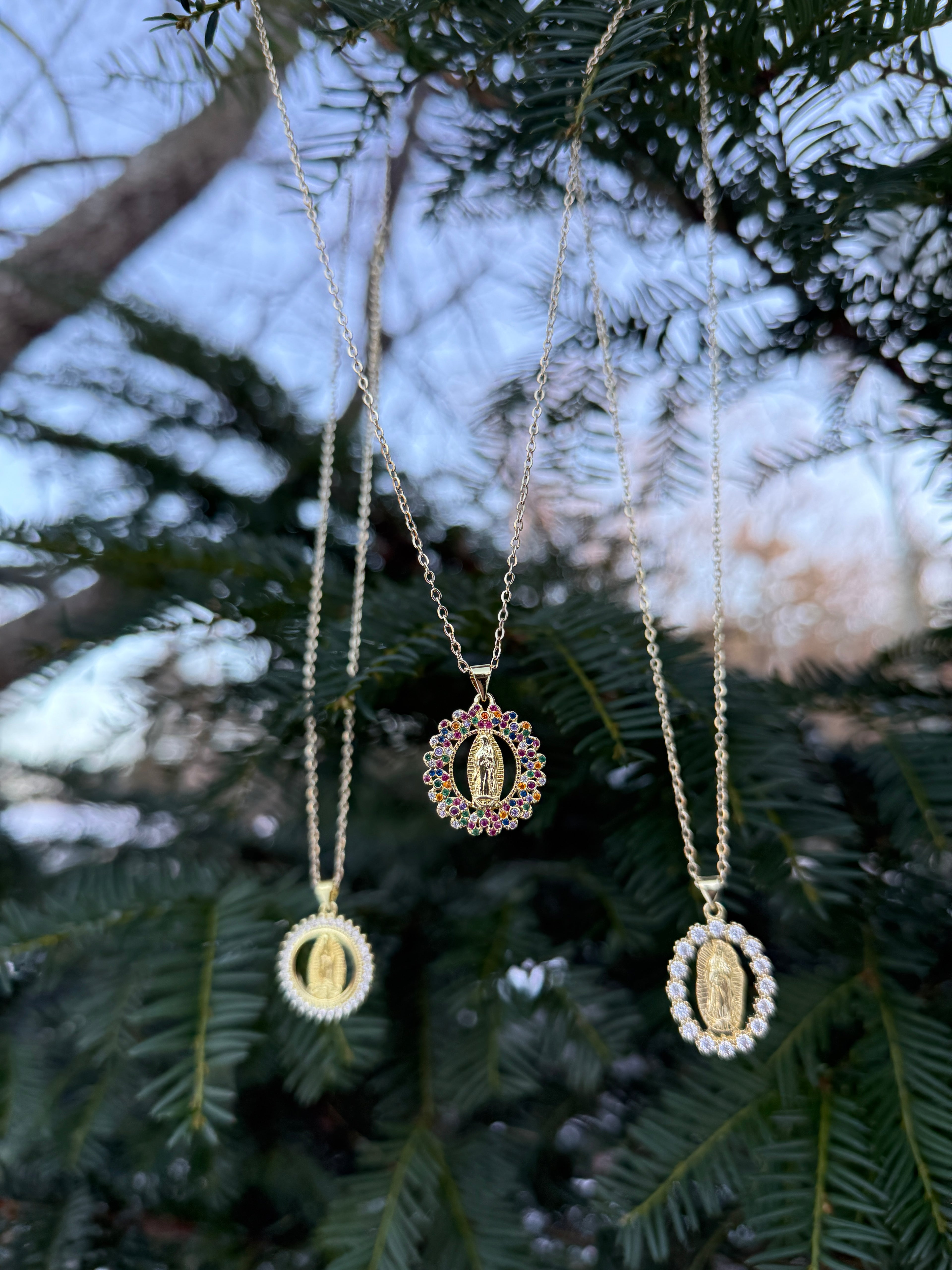 CovenantJewels Our Lady Medallion Necklace